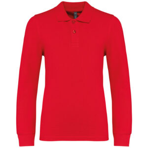 Kariban - Collection Basic 180 g/m² - Polo manches longues enfant – Image 1