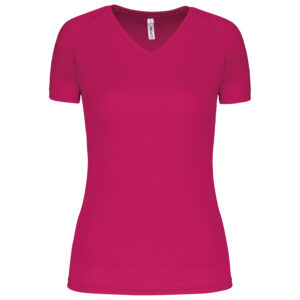PROACT® - Collection Birdseye 140 g/m² T-shirt de sport manches courtes col v femme – Image 1