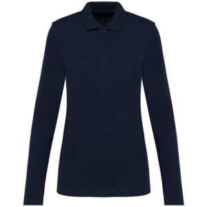 Kariban Premium 230 g/m² - Polo Supima manches longues femme – Image 1