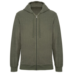 Native Spirit 210 g/m² - Sweat-shirt écoresponsable en éponge zippé à capuche homme – Image 1
