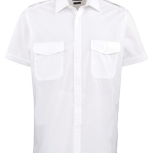 Premier 105 g/m²- Chemise Homme manches courtes Pilote – Image 1