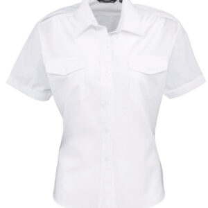 Premier 115 g/m² - Chemise Femme manches courtes Pilote – Image 1