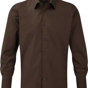 Russell 140 g/m² - Chemise fittée homme manches longues – Image 1