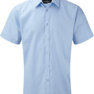 Russell 125 - 130 g/m²- Chemise homme manche courtes à chevrons – Image 1