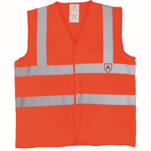 Yoko 120 g/m² - Gilet haute visibilité & LSF (chaleur et flamme) – Image 1