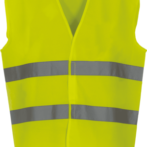 Yoko 120 g/m² - Gilet à 2 bandes haute visibilité – Image 1
